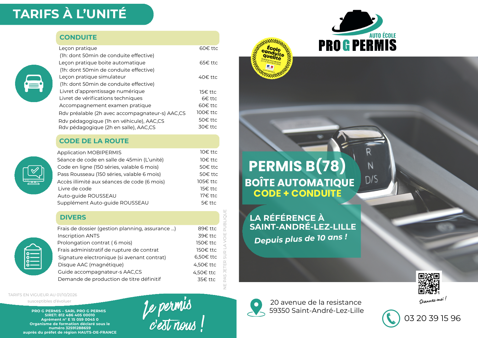 Télécharger le dépliant BVA avec code